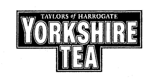 TAYLORS OF HARROGATE YORKSHIRE TEA logo