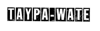 TAYPA-WATE logo