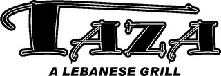 TAZA A LEBANESE GRILL logo
