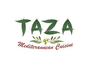 TAZA MEDITERRANEAN CUISINE logo