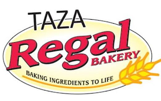 TAZA REGAL BAKERY BAKING INGREDIENTS TO LIFE logo