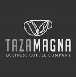 TAZAMAGNA BUSINESS COFFEE COMPANY logo