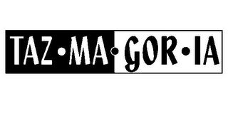 TAZ·MA·GOR·IA logo