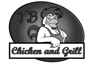 TB CHICKEN AND GRILL logo