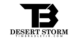 TB DESERT STORM TIMBRADLEYJR.COM logo