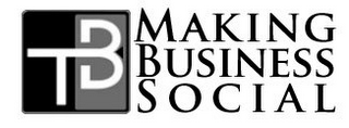 TB MAKING BUSINESS SOCIAL logo