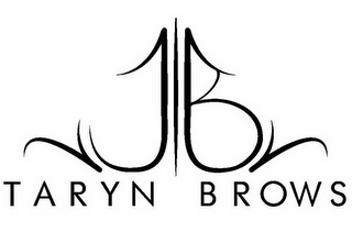 T|B TARYN BROWS logo