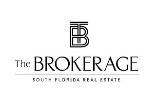 TB THE BROKERAGE SOUTH FLORIDA REAL ESTATE logo