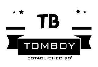 TB TOMBOY ESTABLISHED 93' logo