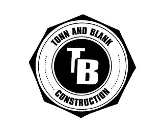 TB TONN AND BLANK CONSTRUCTION logo