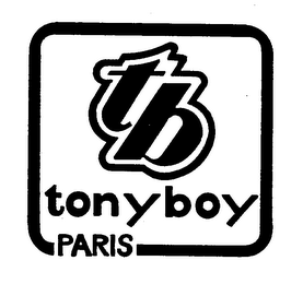 TB TONY BOY PARIS logo