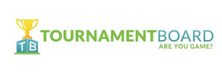 TB TOURNAMENTBOARD ARE YOU GAME? logo
