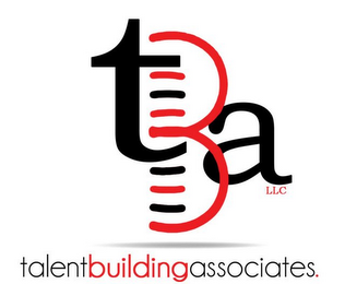 TBA LLC TALENT BUILDING ASSOCIATES. logo