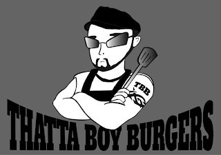 TBB THATTA BOY BURGERS logo