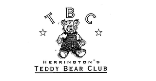 TBC HERRINGTON'S TEDDY BEAR CLUB logo