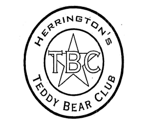 TBC HERRINGTON'S TEDDY BEAR CLUB logo