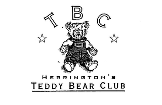 TBC HERRINGTON'S TEDDY BEAR CLUB logo