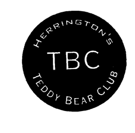 TBC HERRINGTON'S TEDDY BEAR CLUB logo