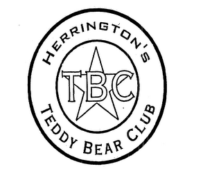 TBC HERRINGTON'S TEDDY BEAR CLUB logo