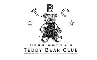 TBC HERRINGTON'S TEDDY BEAR CLUB logo