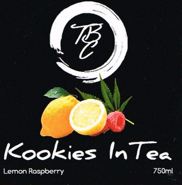 TBC KOOKIES IN TEA LEMON RASPBERRY 750ML logo