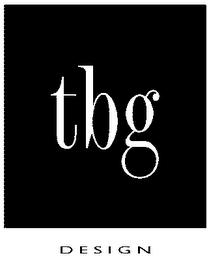 TBG DESIGN logo