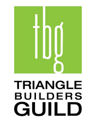 TBG TRIANGLE BUILDERS GUILD logo