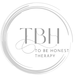 TBH TO BE HONEST THERAPY logo
