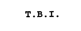 T.B.I. logo