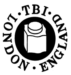 TBI LONDON ENGLAND logo