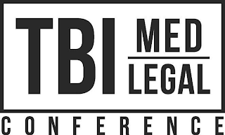 TBI MED LEGAL CONFERENCE logo