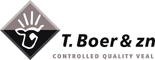 T.BOER & ZN CONTROLLED QUALITY VEAL logo