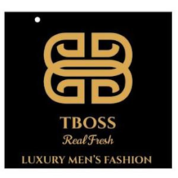 TBOSS REAL FRESH LUXURY MEN'S FASHION logo