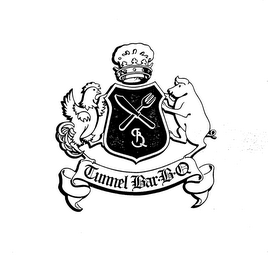 TBQ TUNNEL BAR-B Q logo