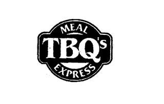 TBQ'S MEAL EXPRESS logo