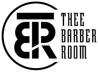 TBR THEE BARBER ROOM logo