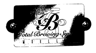 TBS TOTAL BREWING SYSTEM MUELLE logo