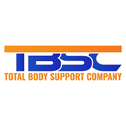 TBSC TOTAL BODY SUPPORT COMPANY logo