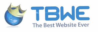 TBWE THE BEST WEBSITE EVER logo