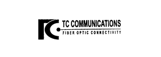TC COMMUNICATIONS FIBER OPTIC CONNECTIVITY logo