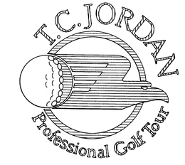 T.C. JORDAN PROFESSIONAL GOLF TOUR logo