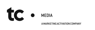 TC MEDIA A MARKETING ACTIVATION COMPANY logo