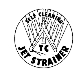 TC SELF CLEANING JET STRAINER logo