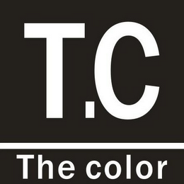 T.C THE COLOR logo