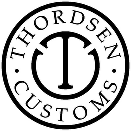 TC THORDSEN · CUSTOMS · TC logo