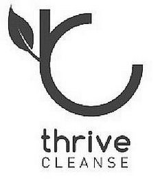 TC THRIVE CLEANSE logo