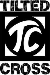 TC TILTED CROSS logo
