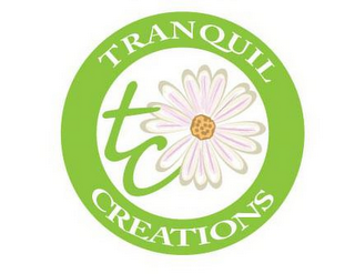 TC TRANQUIL CREATIONS logo