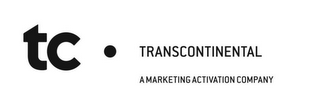 TC TRANSCONTINENTAL A MARKETING ACTIVATION COMPANY logo