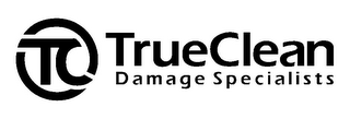 TC TRUE CLEAN DAMAGE SPECIALISTS logo